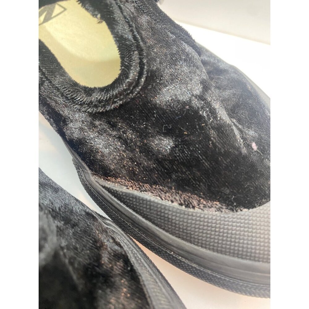 Vans Women's Crushed Velvet Mary Jane Platform Shoe Style 93 Black Women's 6 - Picture 11 of 13